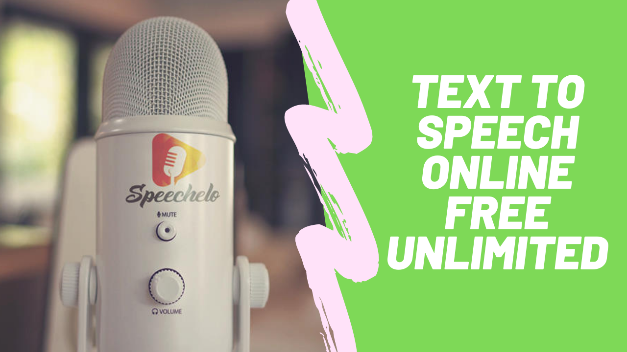 text to speech free and unlimited